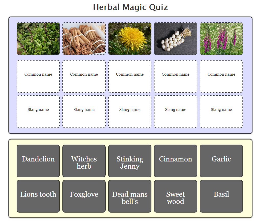 Image of Herbal Magic Quiz