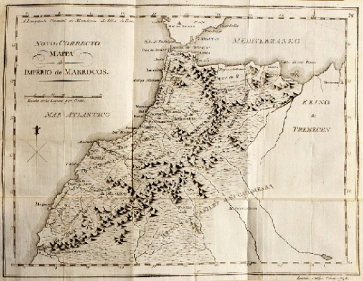 Map of Morocco